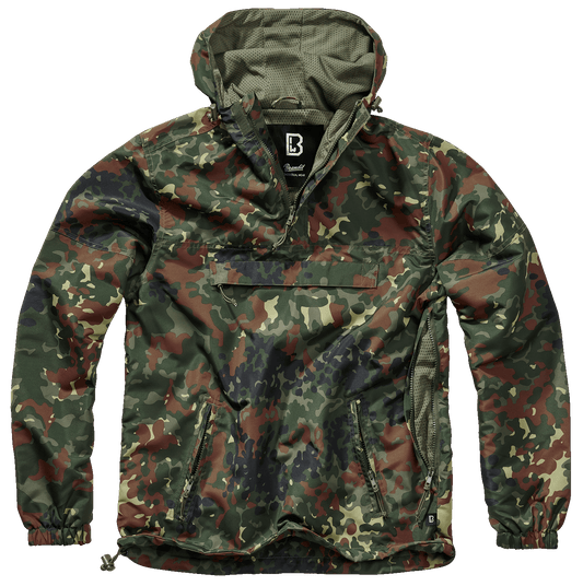 Geaca de Vant Summer Flecktarn Brandit - Ușurință și Protecție