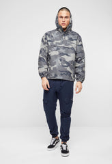 Geaca de Vant Summer Grey Camo Brandit - Protectie Usoara