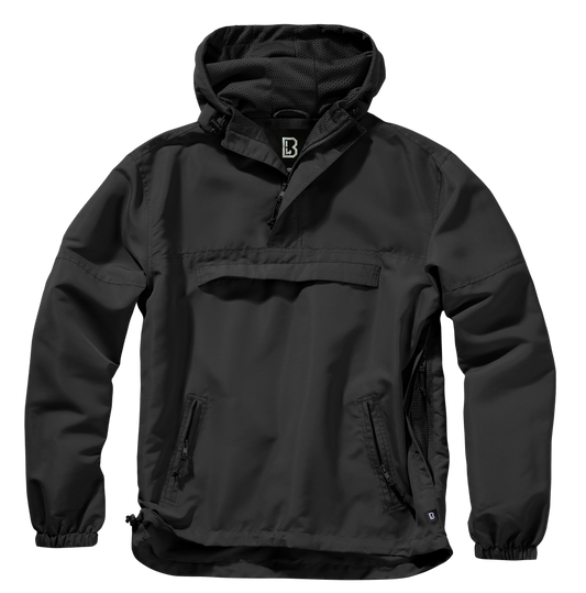 Geaca de Vant Summer Negru Brandit - Protectie Usoara si Versatila