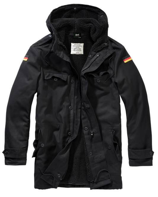 Veston BW Flag Negru Brandit - Caldura si Protectie