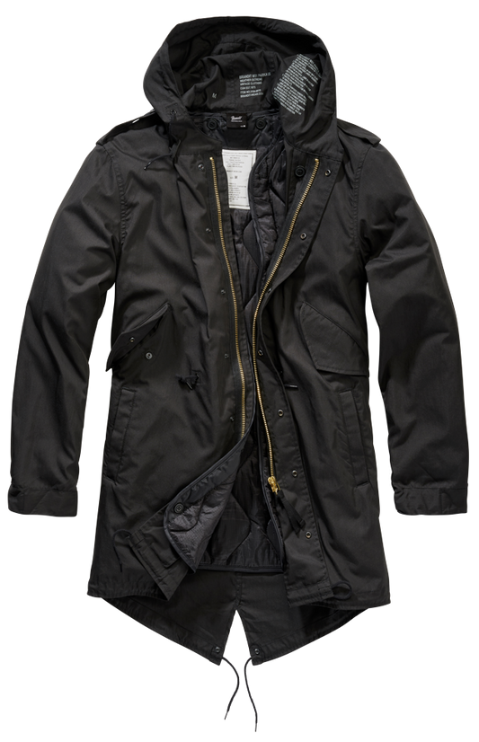 Veston M51 US Negru Brandit - Caldura si Versatilitate
