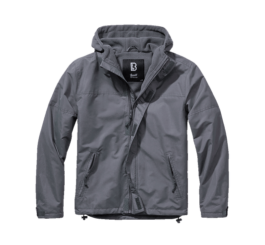 Geaca de Vant Frontzip Anthracite Brandit - Rezistenta si Versatilitate