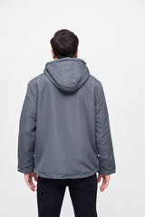 Geaca de Vant Frontzip Anthracite Brandit - Rezistenta si Versatilitate