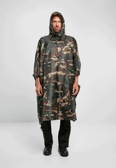 Poncho Ripstop Woodland Brandit - Protectie Ultima Ora