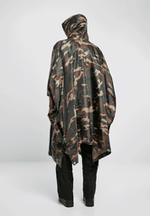 Poncho Ripstop Woodland Brandit - Protectie Ultima Ora