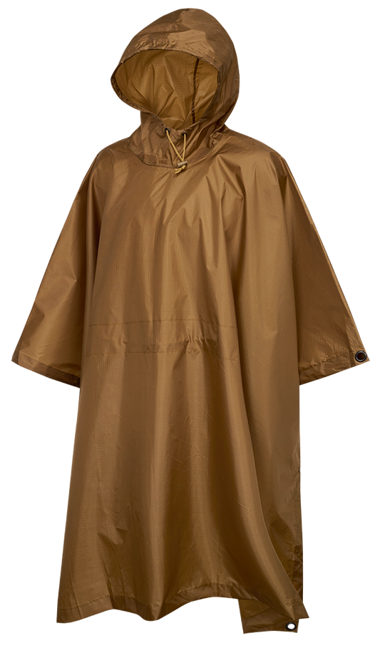 Poncho Ripstop Camel Brandit - Protectie Fara Compromis