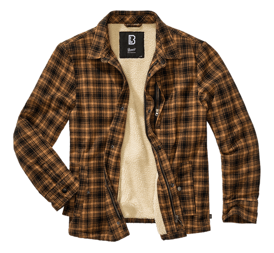 Camasa Classic Sherpa Camel-Blac Brandit - Caldura si Mobilitate