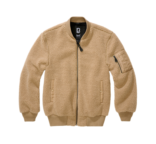 Hanorac MA1 Sherpa Camel Brandit - Caldura Esentiala