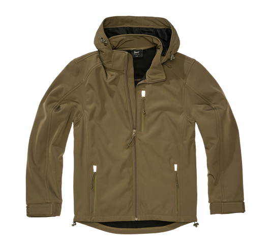 Geaca Softshell Geaca Hurricane Olive Brandit - Performanta Multifunctionala