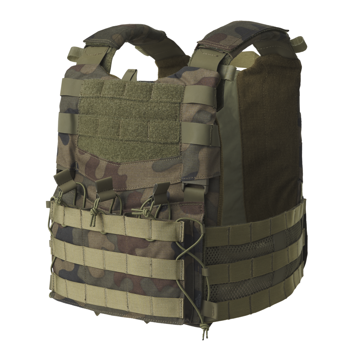 Set Vestă Tactică Helikon-Tex Guardian Military Modulabilă MOLLE/PALS PL Woodland