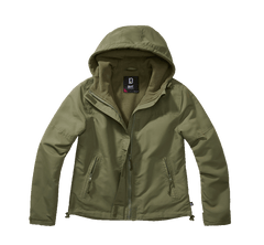 Geaca de Vant Frontzip Olive Dama Brandit - Protectie Lejera