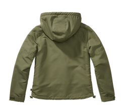 Geaca de Vant Frontzip Olive Dama Brandit - Protectie Lejera