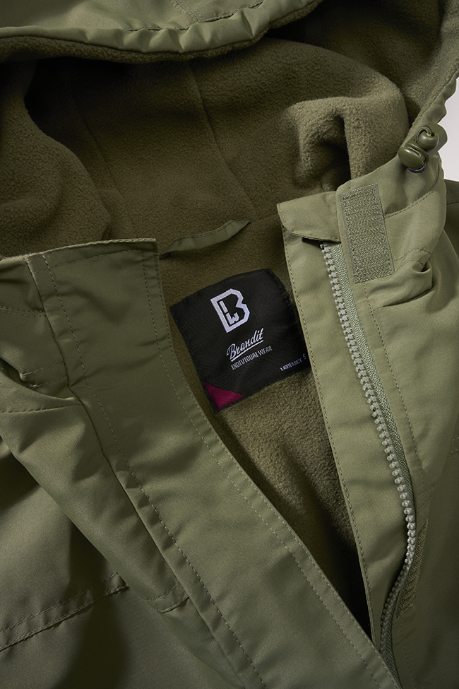 Geaca de Vant Frontzip Olive Dama Brandit - Protectie Lejera