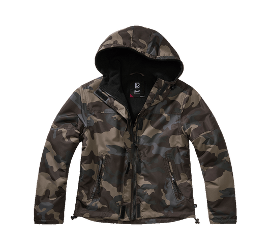 Geaca de Vant Frontzip Dark Camo Dama Brandit - Stil si Rezistenta