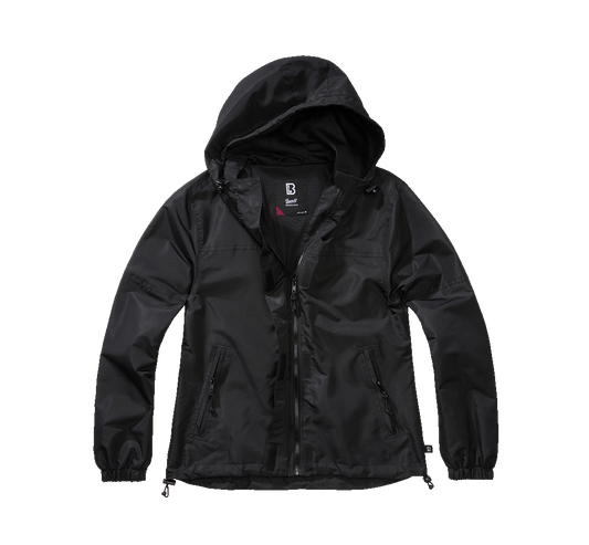 Geaca de Vant Summer Frontzip Negru Dama Brandit - Protectie Usoara