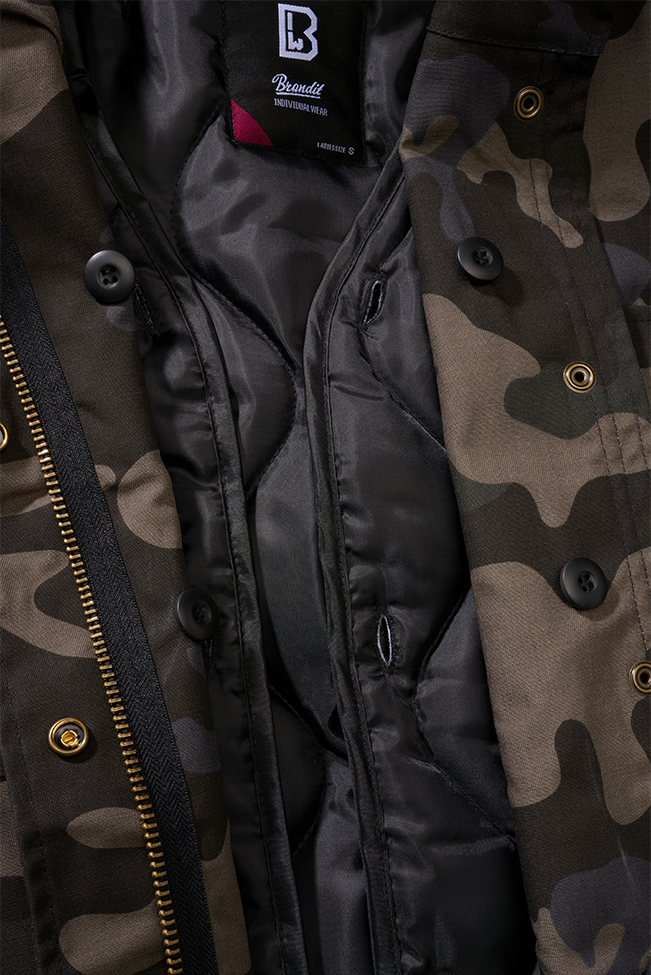 Geaca M65 Classic Dark Camo Dama Brandit - Stil Autentic și Durabilitate