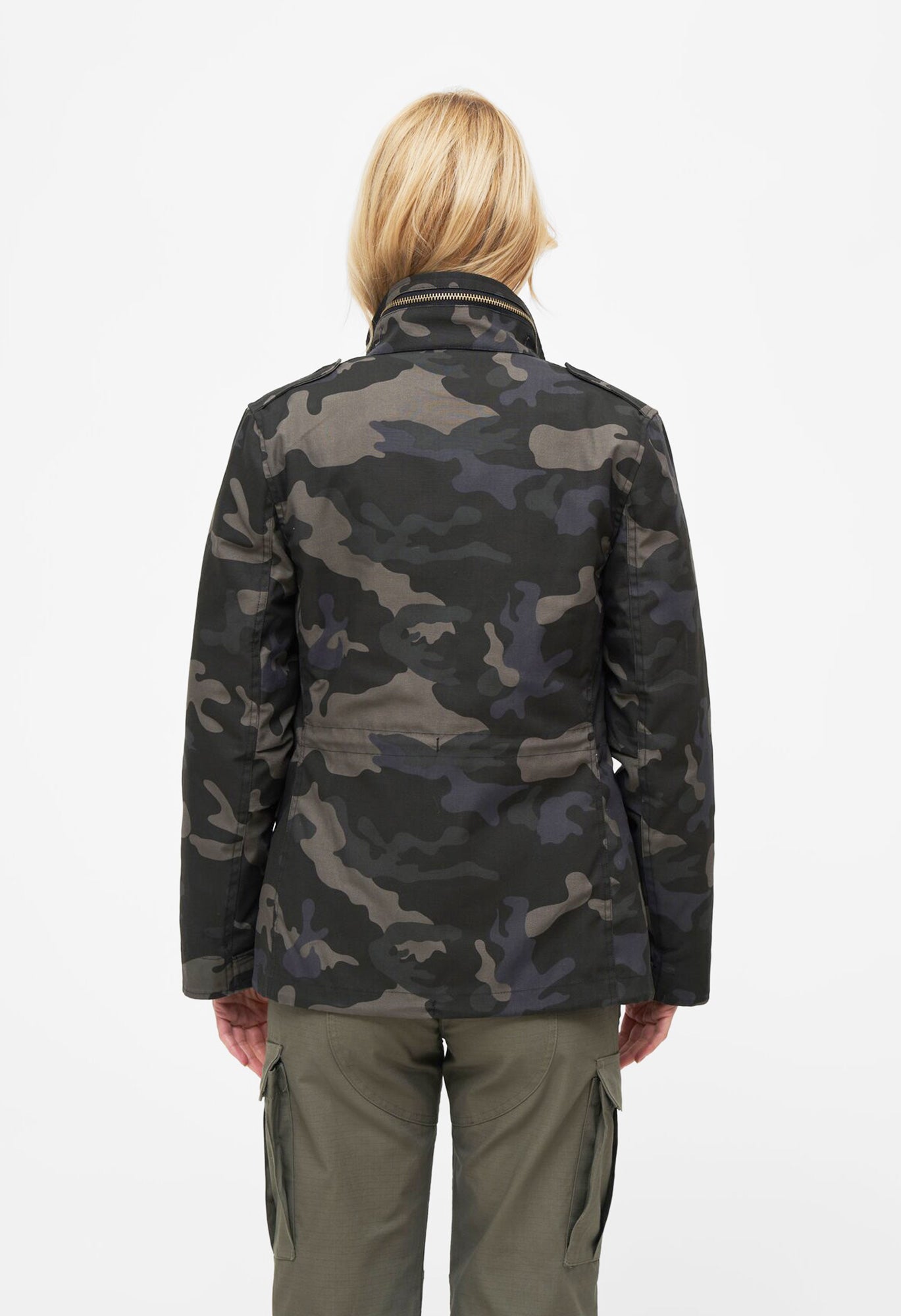 Geaca M65 Classic Dark Camo Dama Brandit - Stil Autentic și Durabilitate