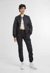 Geaca Bomber Sherpa Negru Dama Brandit - Caldura Urbana