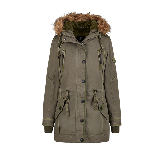 Emma Winterparka Olive Dama Brandit - Caldura Urbana