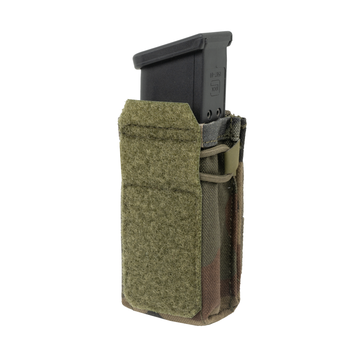 Port-Încărcător Pistol Field Helikon-Tex PL Woodland – MOLLE/PALS, 225 g/m² - poza 5