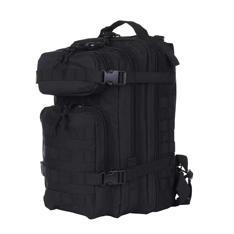 Rucsac Assault 25L - Negru | Compartimente Multiple
