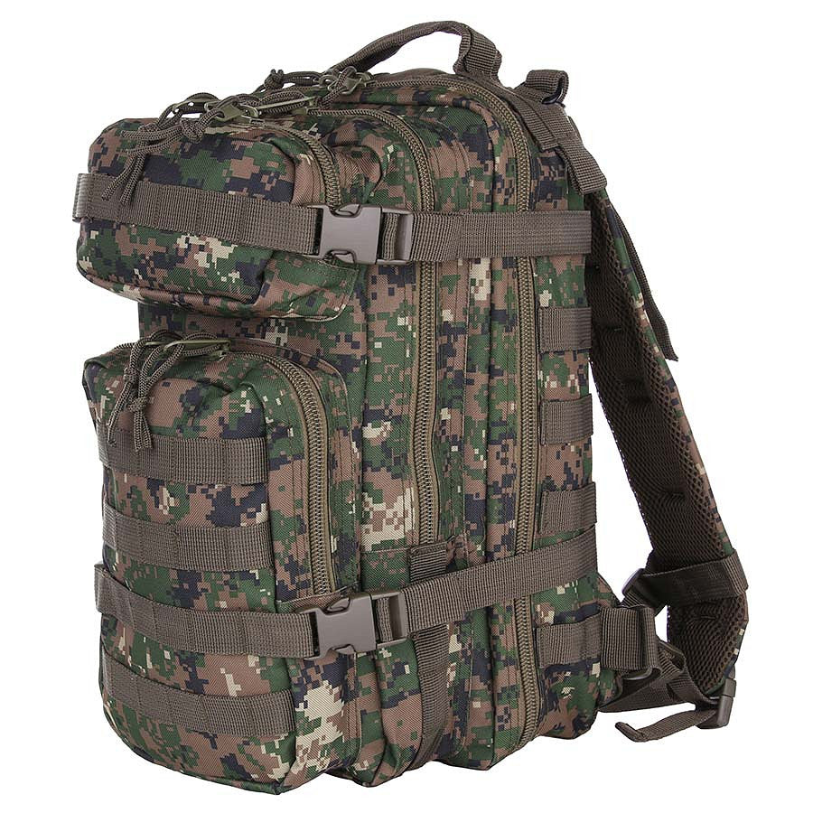 Rucsac Assault 25L - Digital Camo | 25L, Compartimente Multiple