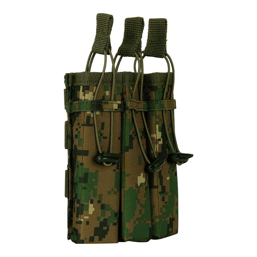 Husă MOLLE Portmagazie 3 Mag. - Digital Camo | Compatib. Larga
