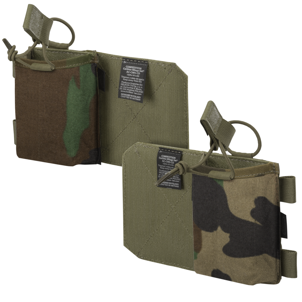 Aripioare Magazii Helikon-Tex COMPETITION Carbine US Woodland Anti-Alunecare