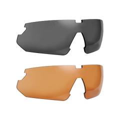 Ochelari tactici Helikon-Tex LanRay Shooting Pro cu 3 lentile interschimbabile și protecție UV400
