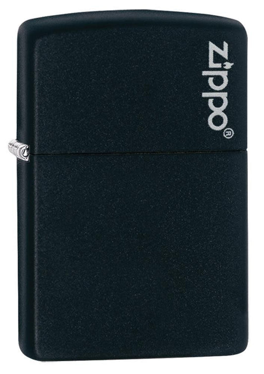 Bricheta originala Zippo Classic Black Matte with Zippo Logo