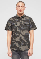 Camasa Roadstar Short Sleeve Dark Camo Brandit - Stil si Durabilitate