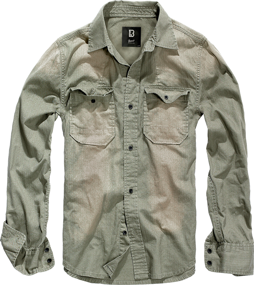 Camasa Hardee Denim Long Sleeve Gri Brandit - Versatilitate si Durabilitate