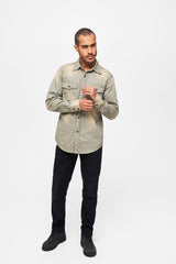 Camasa Hardee Denim Long Sleeve Gri Brandit - Versatilitate si Durabilitate