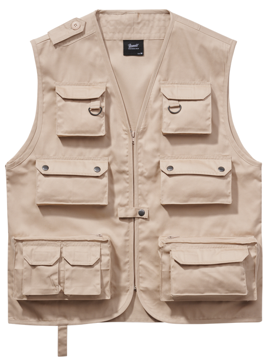 Vesta Hunting Bej Brandit - Practicism Multifunctional