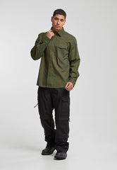 Camasa Flanela Long Sleeve Olive Brandit - Caldura si Confort Durabil