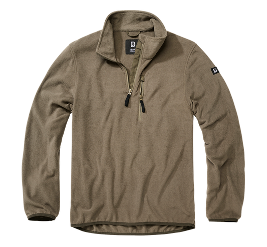 Hanorac Polar Troyer Olive Brandit - Caldura si Mobilitate