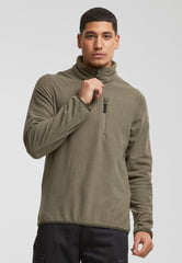 Hanorac Polar Troyer Olive Brandit - Caldura si Mobilitate