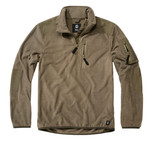 Hanorac Troyer Ripstop Olive Brandit - Caldura si Mobilitate