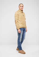 Hanorac Polar Troyer Ripstop Camel Brandit - Caldura si Rezistenta