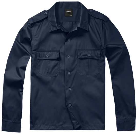 Camasa US Long Sleeve Navy Brandit - Confort si Durabilitate