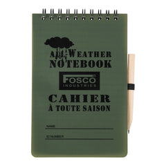 Blocnotes Tactic All Weather - Verde | Watervast, A6