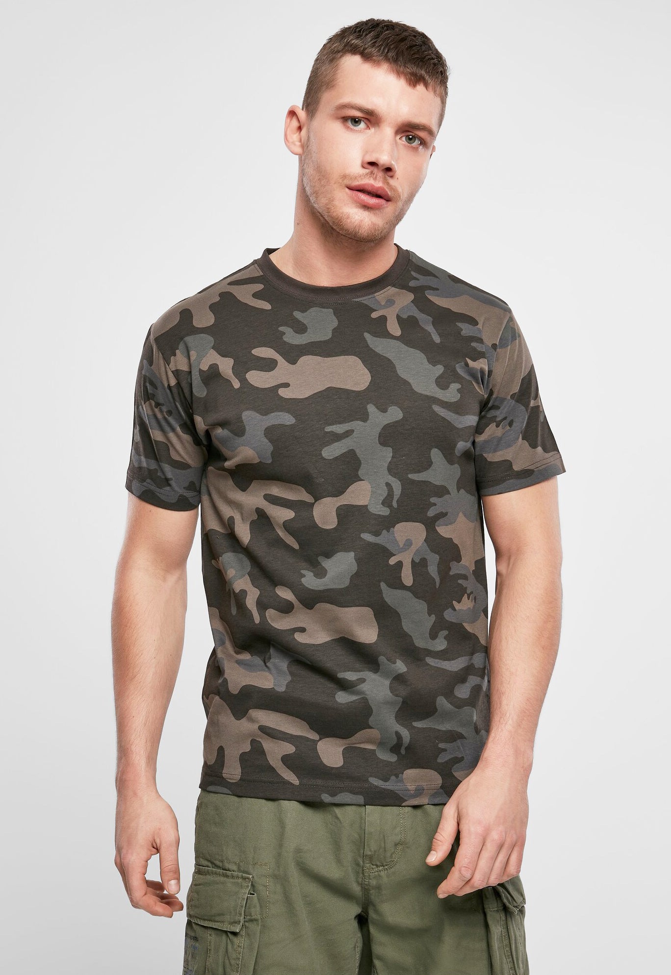Tricou Dark Camo Brandit - Confort Strategic