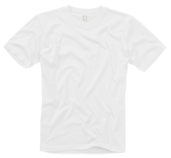 Tricou Alb Brandit - Confort Durabil