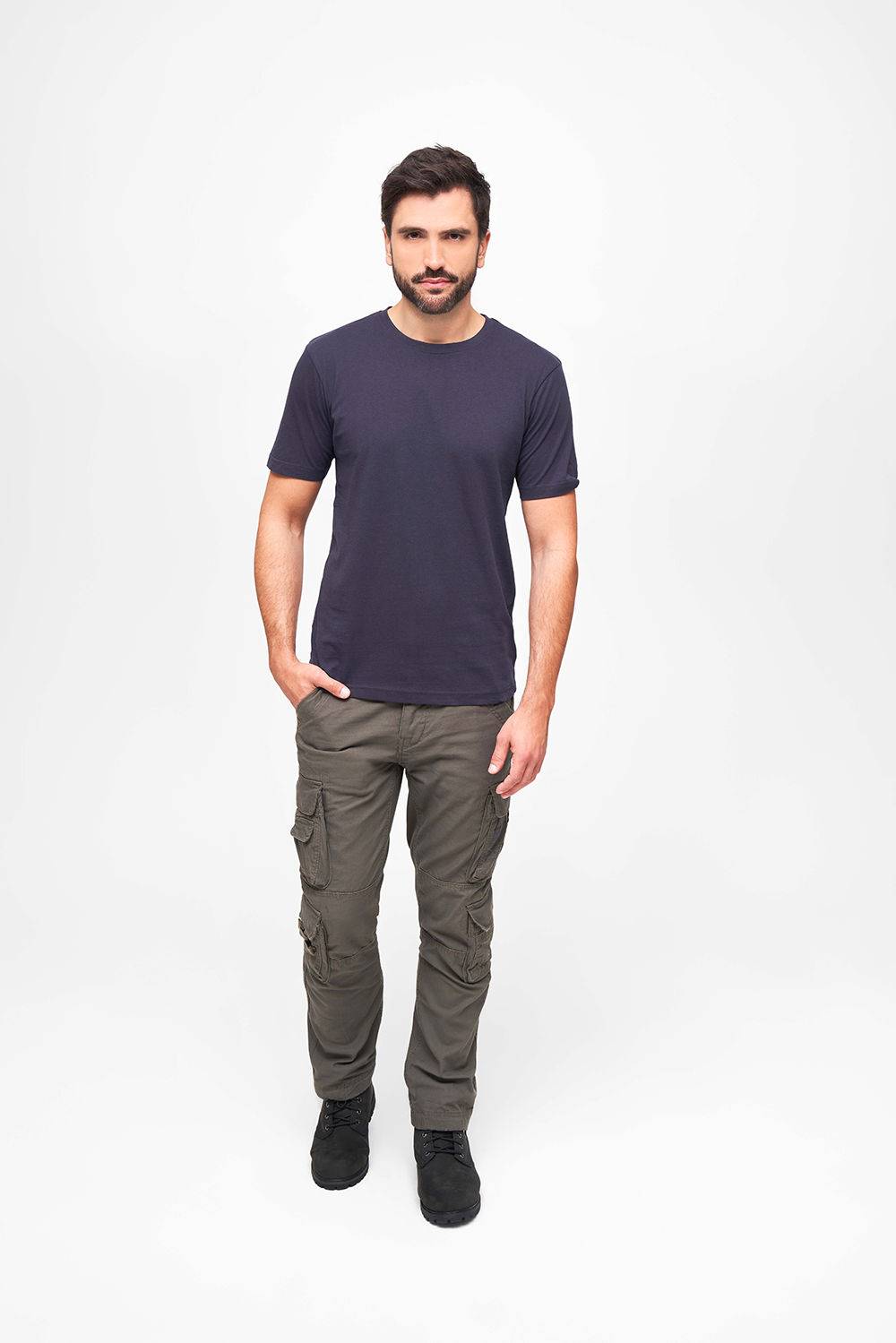 Tricou Navy Brandit - Confort Tactic Zilnic