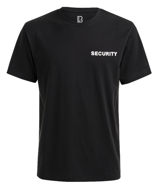 Tricou Security Negru Brandit - Performanță și Confort