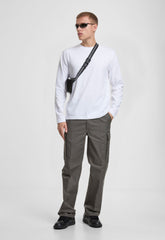 Camasa Premium Longsleeve Alb Brandit - Confort Durabil