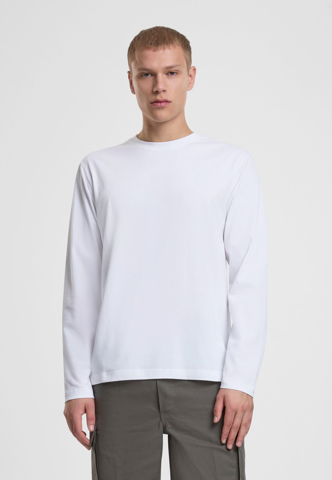 Camasa Premium Longsleeve Alb Brandit - Confort Durabil