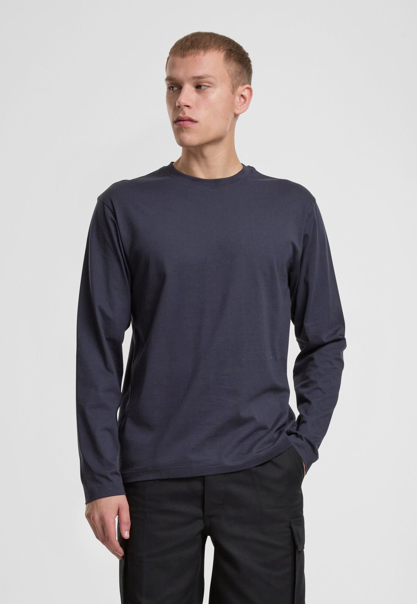 Camasa Premium Longsleeve Navy Brandit - Confort Durabil