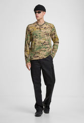 Camasa Premium Longsleeve Tactical Camo Brandit - Performanta Durabila
