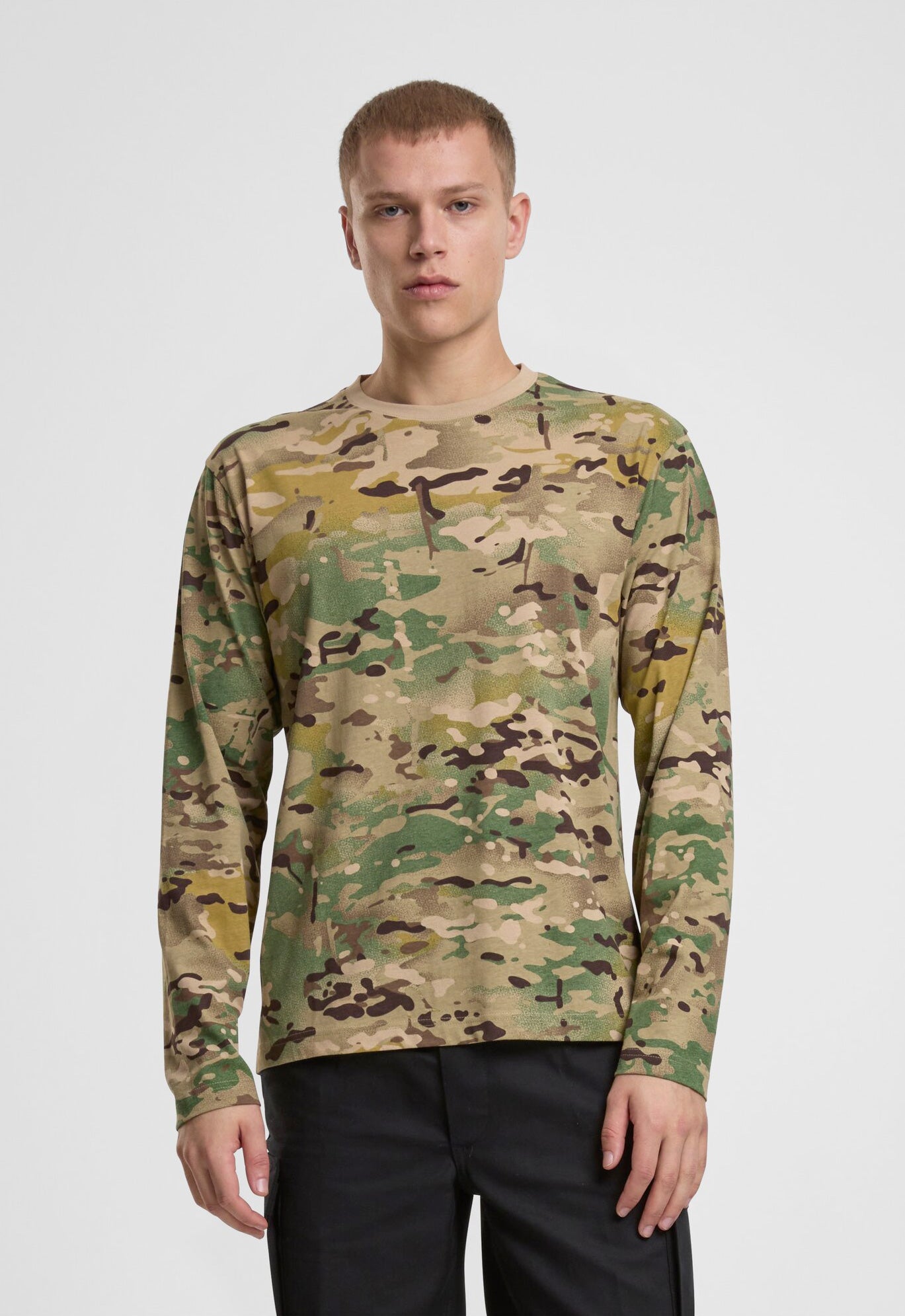 Camasa Premium Longsleeve Tactical Camo Brandit - Performanta Durabila